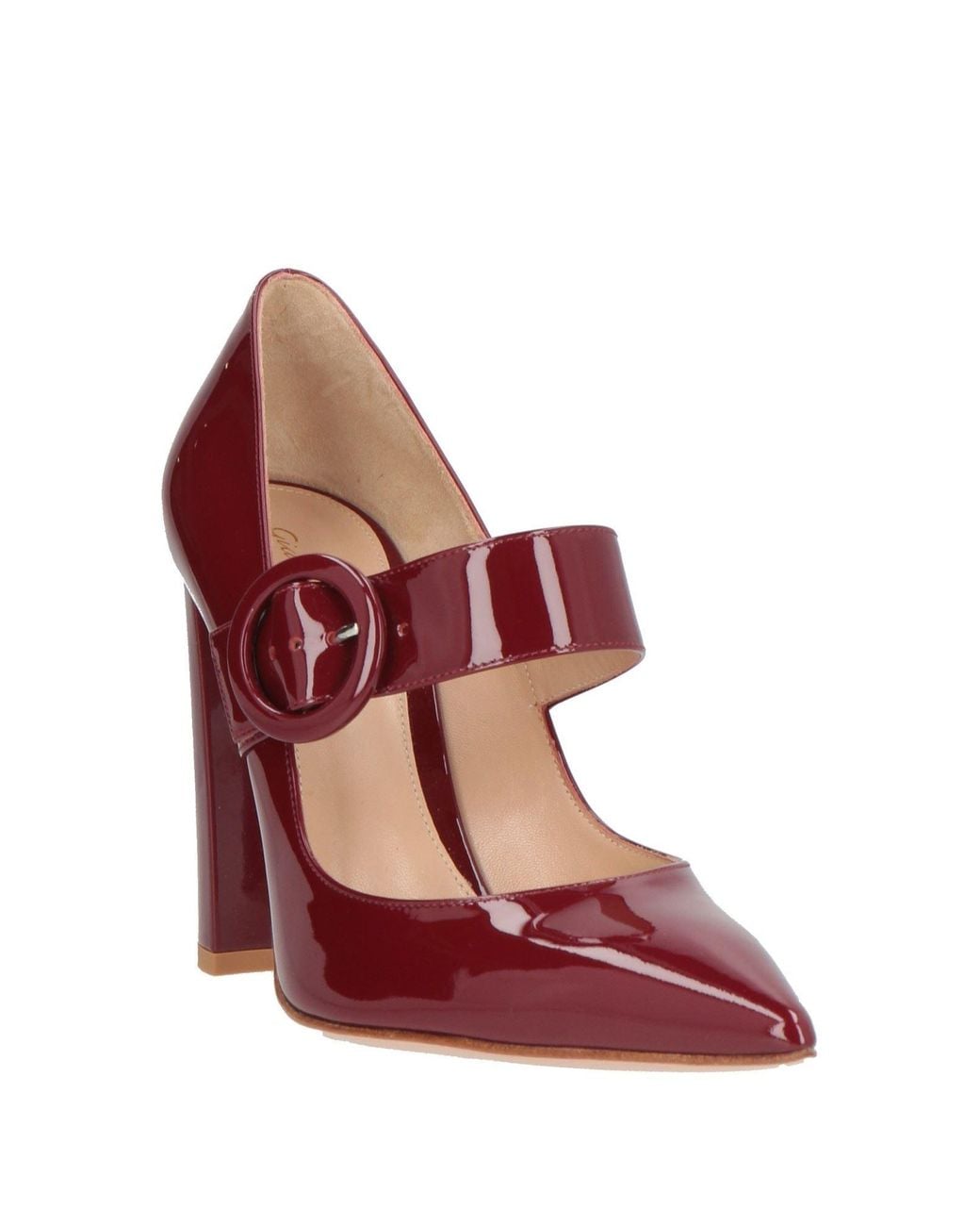 Gianvito Rossi Pink Burgundy Pumps Leather