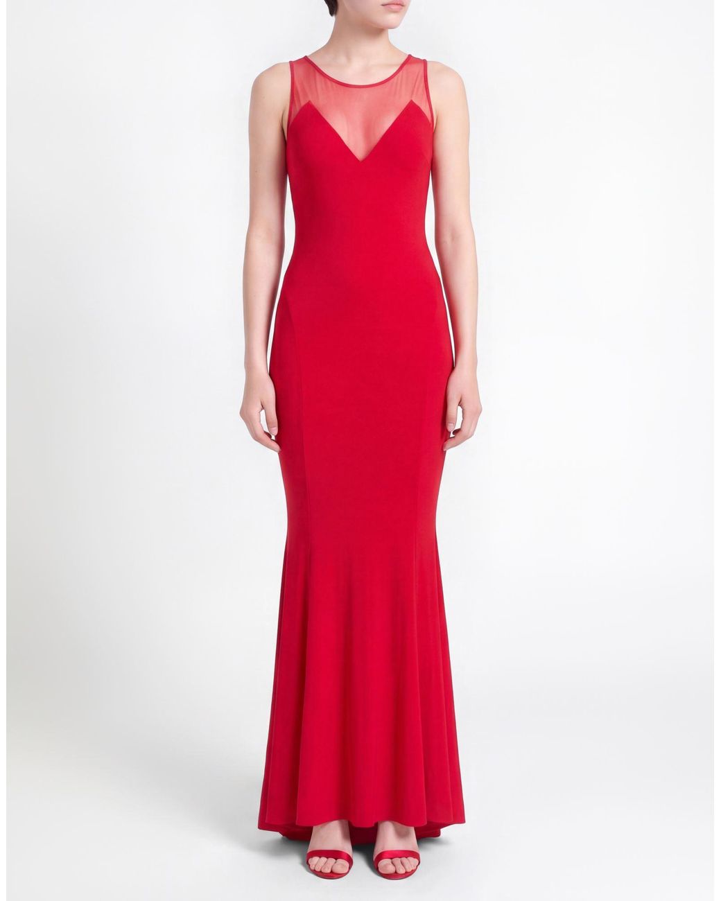 Norma Kamali Red Maxi Dress
