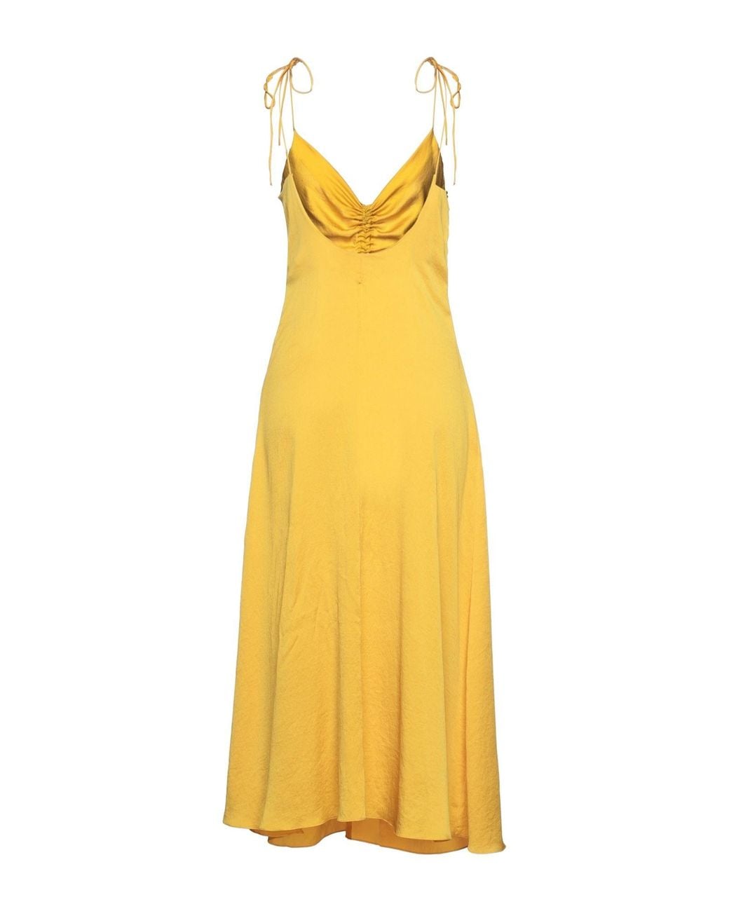 Sandro Yellow Long Dress