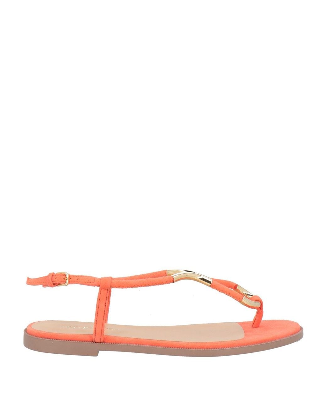 Sergio Rossi Red Thong Sandals