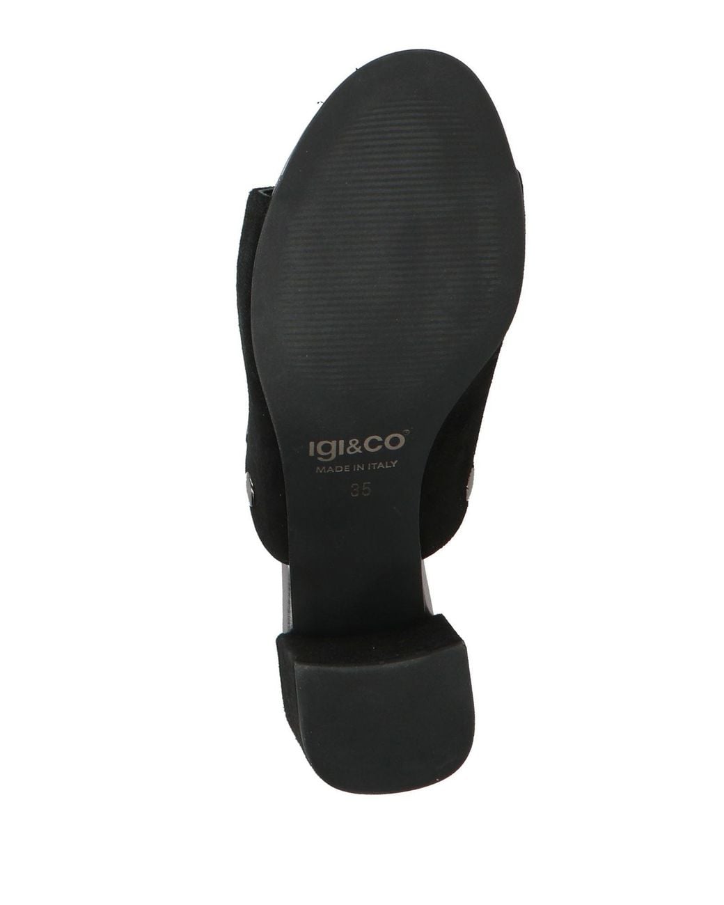 Igi&co Black Sandals Leather