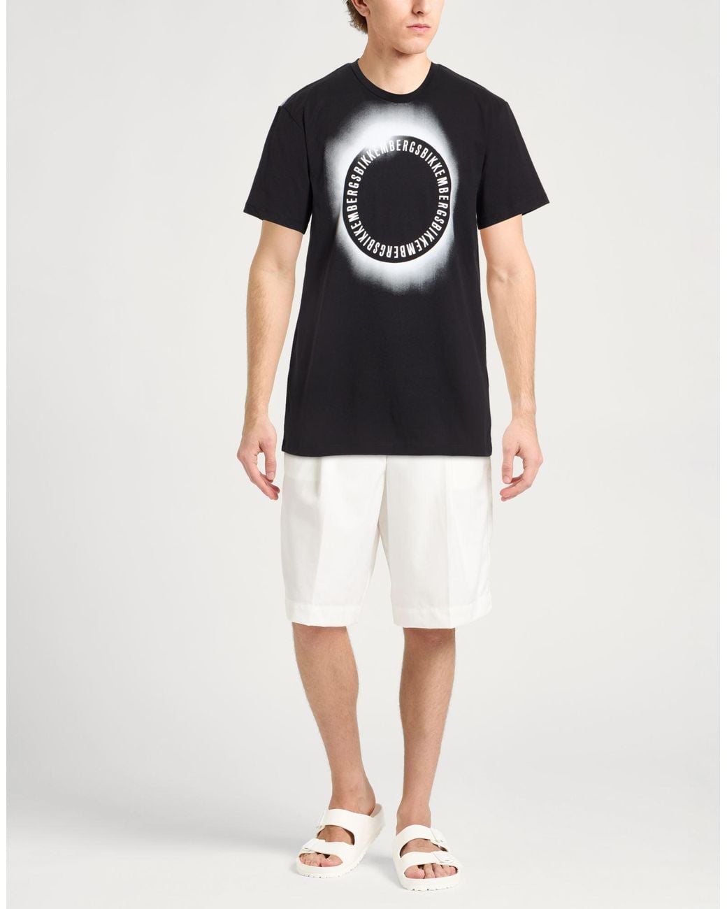 Bikkembergs Black T-Shirt Cotton for men
