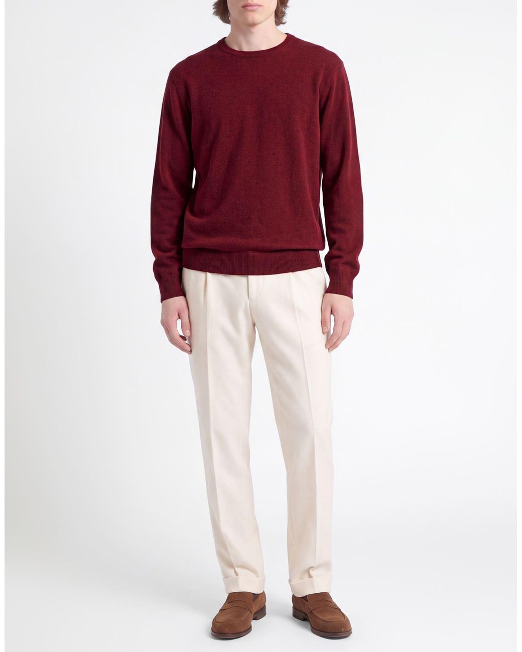 Pullover Kangra de hombre de color Red