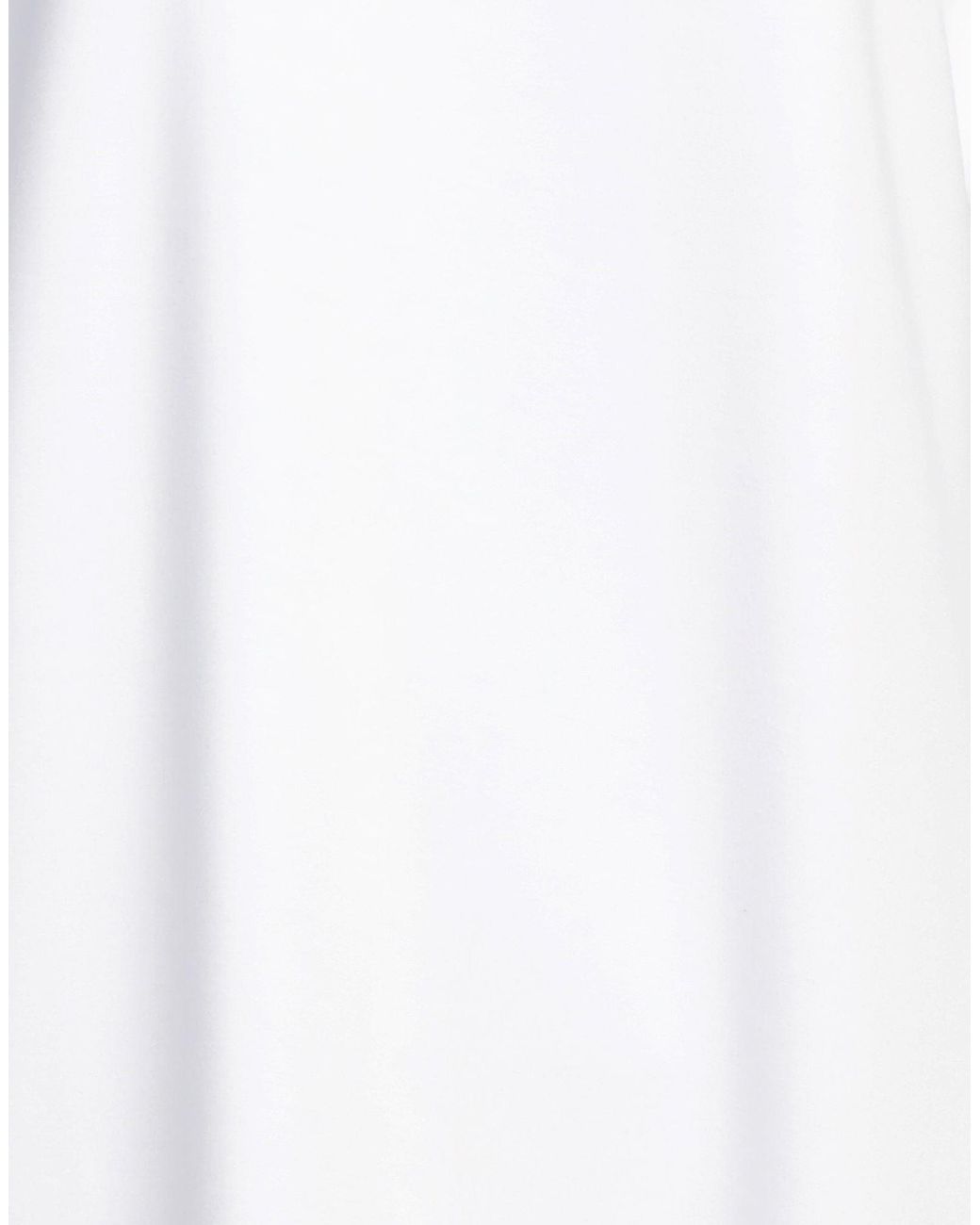 EA7 White Mini Dress Polyester, Modal, Elastane