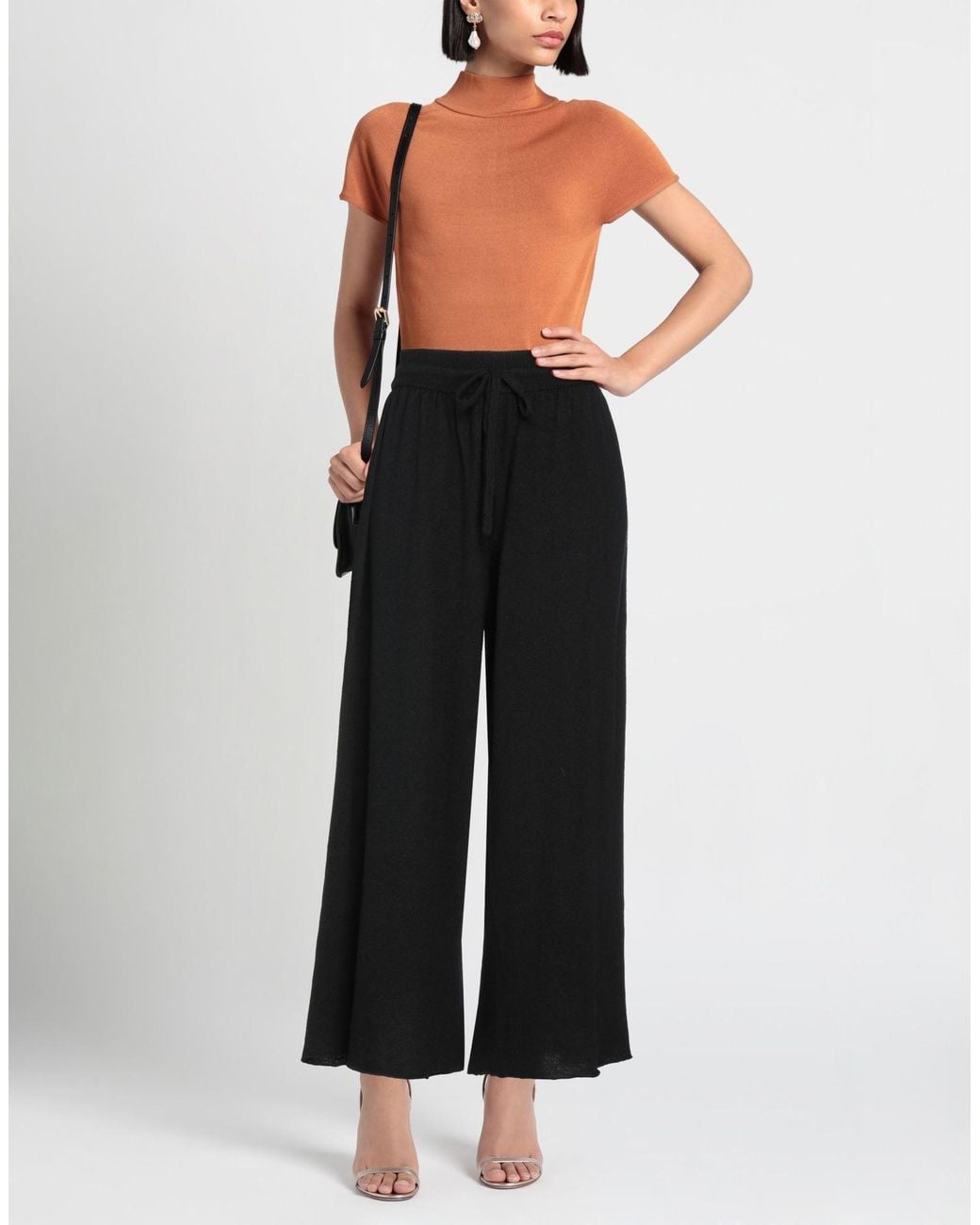 Maison Flâneur Black Trouser