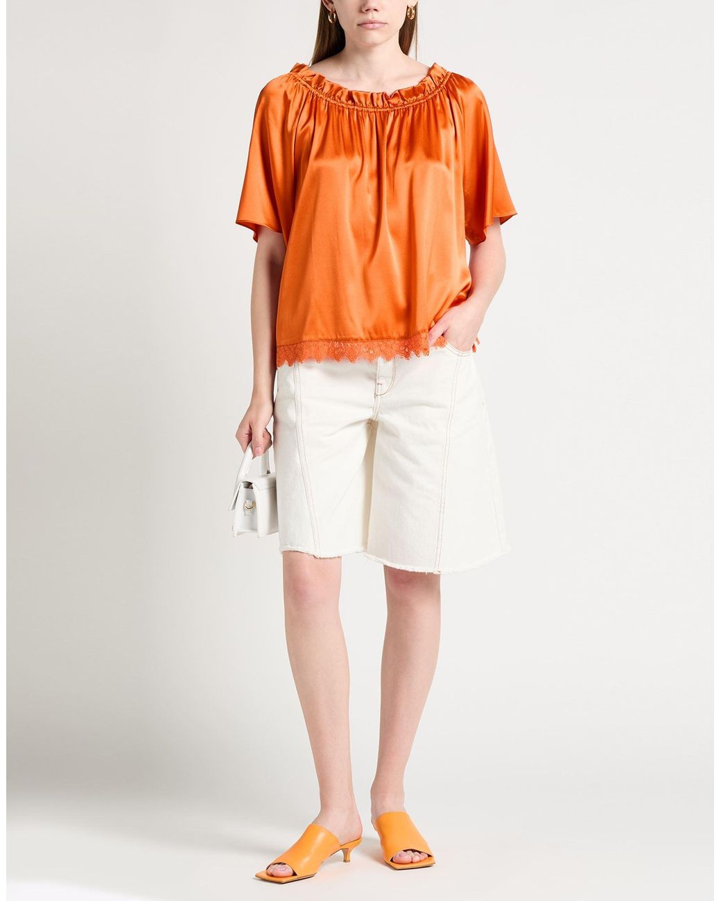 Max & Moi Orange Top
