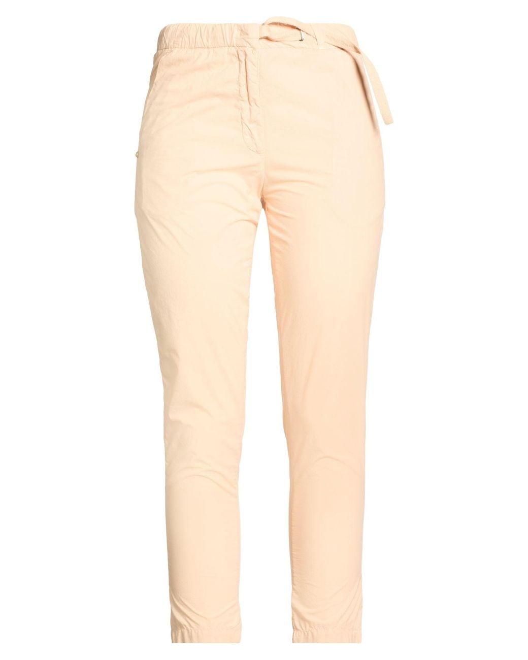 White Sand Natural Pants Cotton