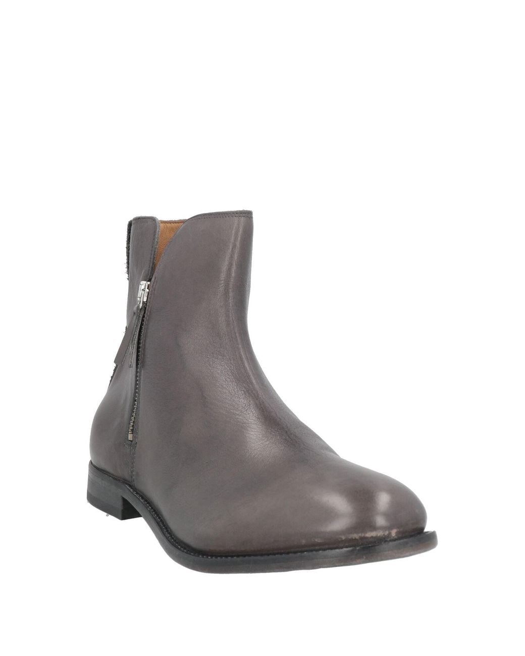 Moma Brown Ankle Boots Calfskin for men