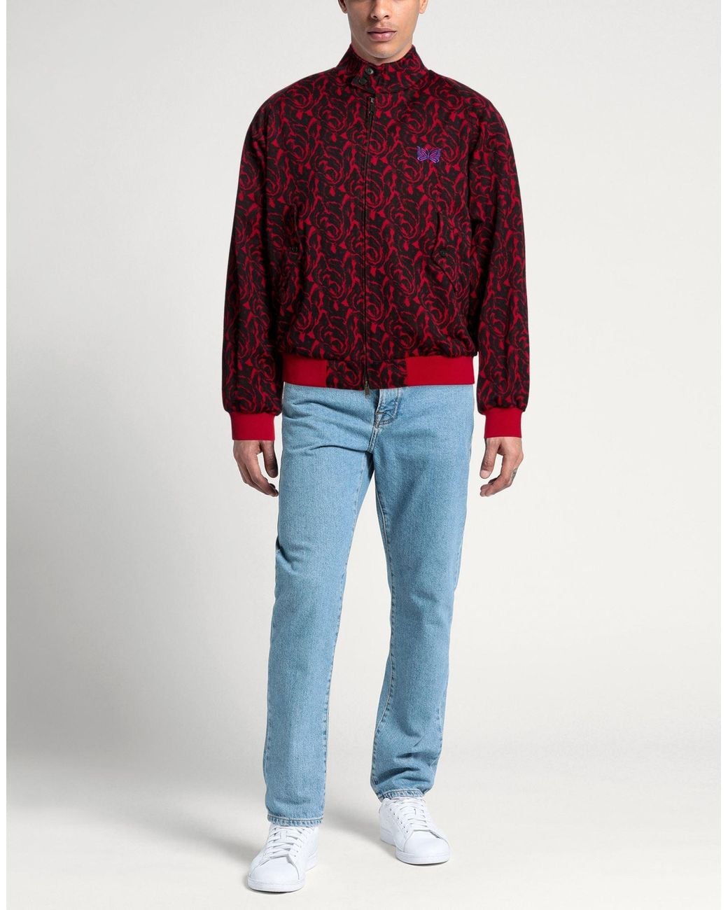 Baracuta Red Jacket Polyester for men