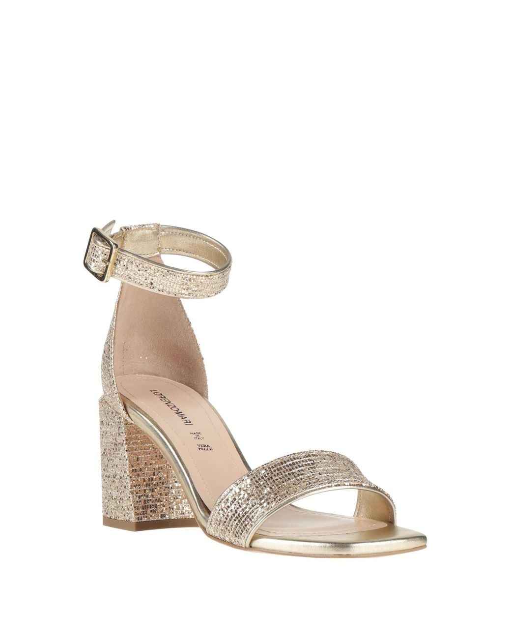 Lorenzo Mari Natural Sandals Textile Fibers
