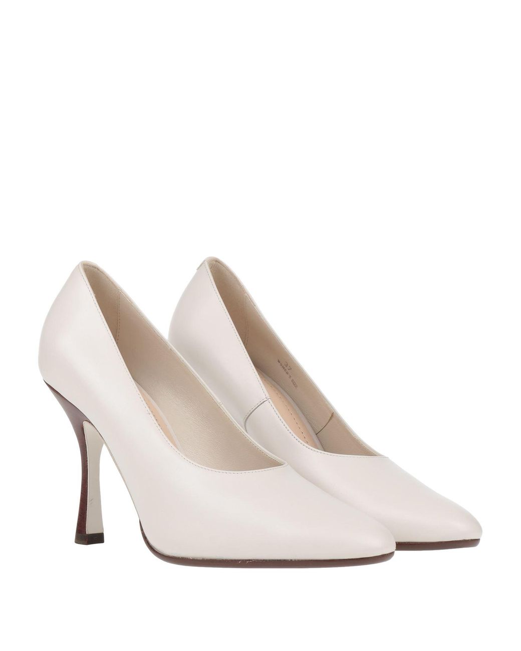 Tod's White Pumps