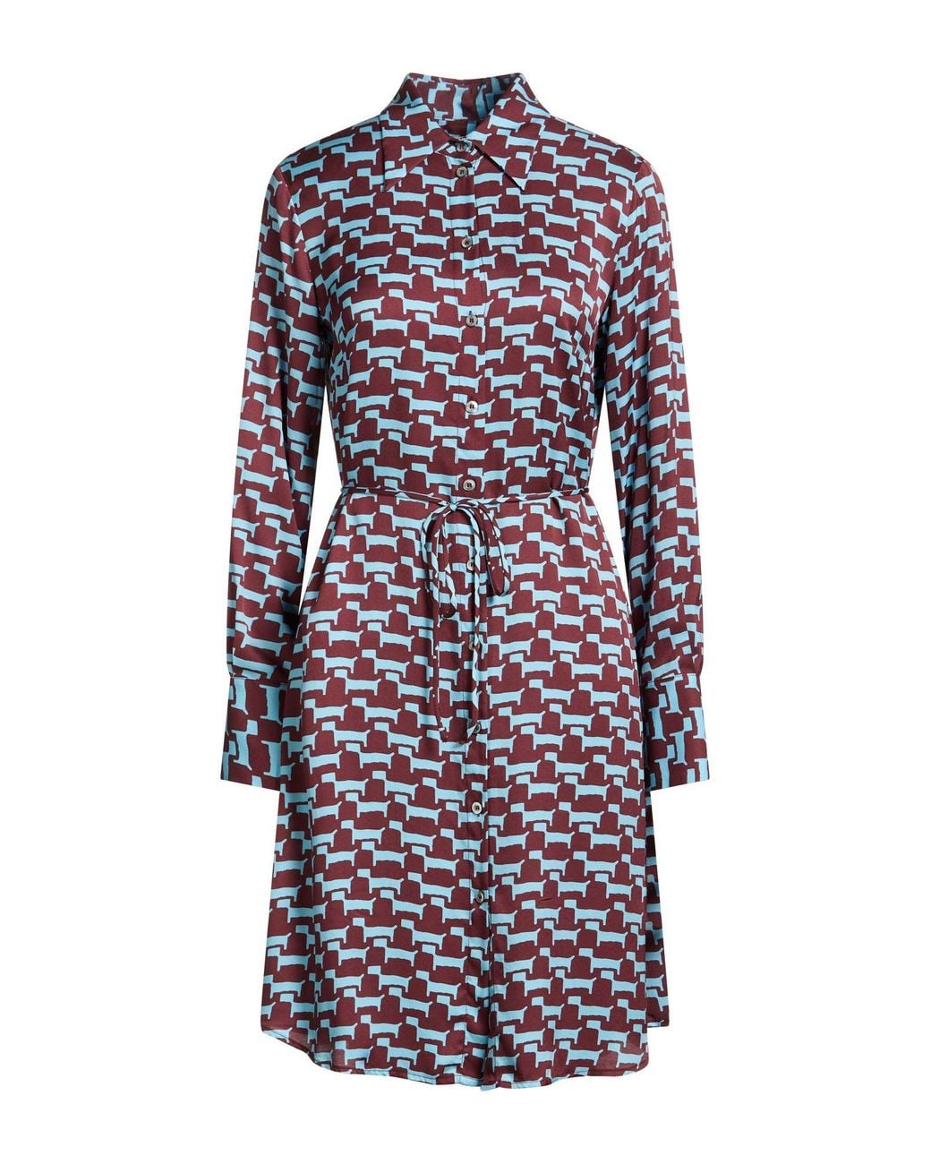 Ottod'Ame Multicolor Azure Mini Dress Viscose