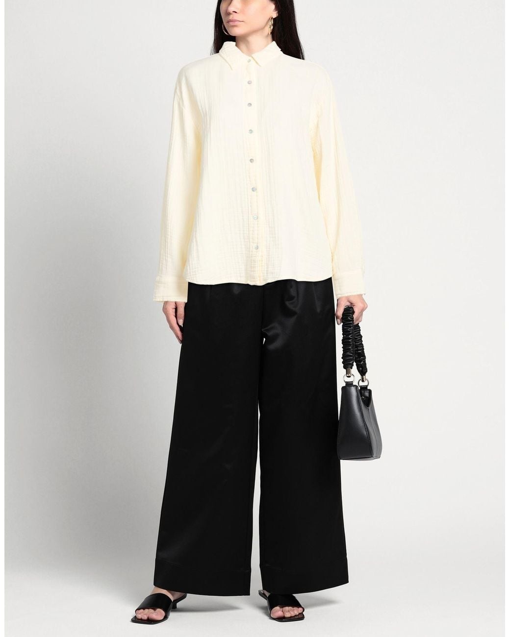DONNI. White Shirt Cotton