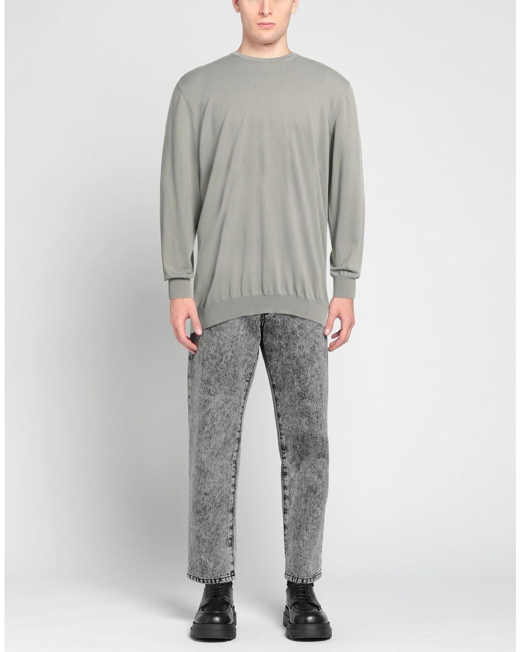 Gran Sasso Gray Jumper for men