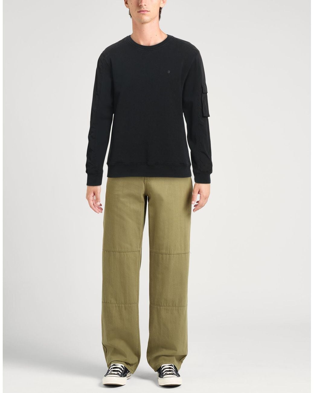 Dondup Black Sweatshirt for men