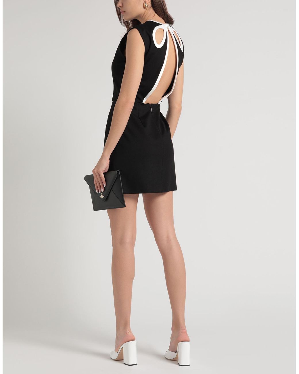 MSGM Black Mini Dress