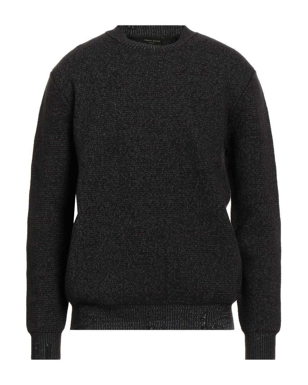 Pullover Roberto Collina de hombre de color Black