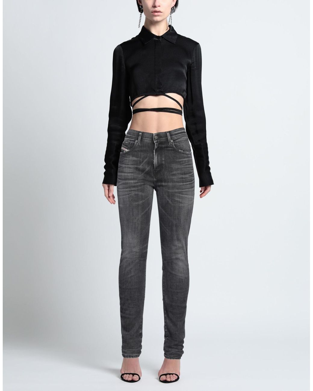 DIESEL Gray Jeans