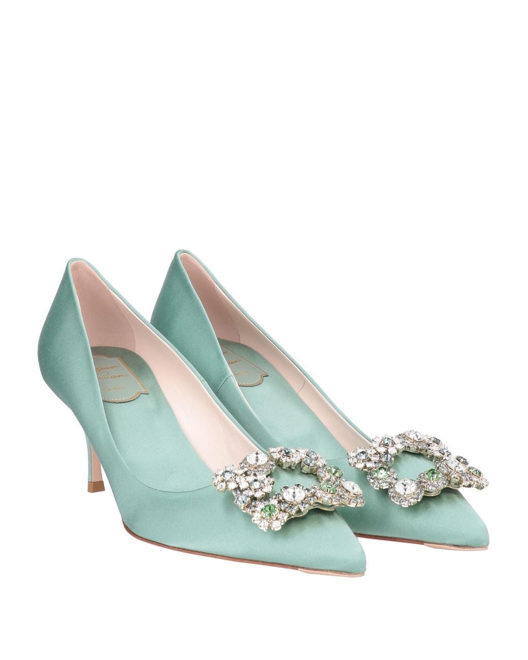 Roger Vivier Green Pumps