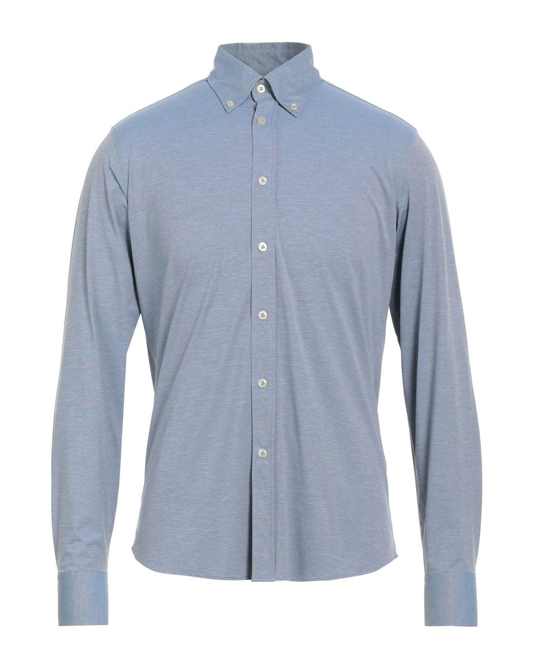 Rrd Blue Shirt Polyamide, Elastane for men