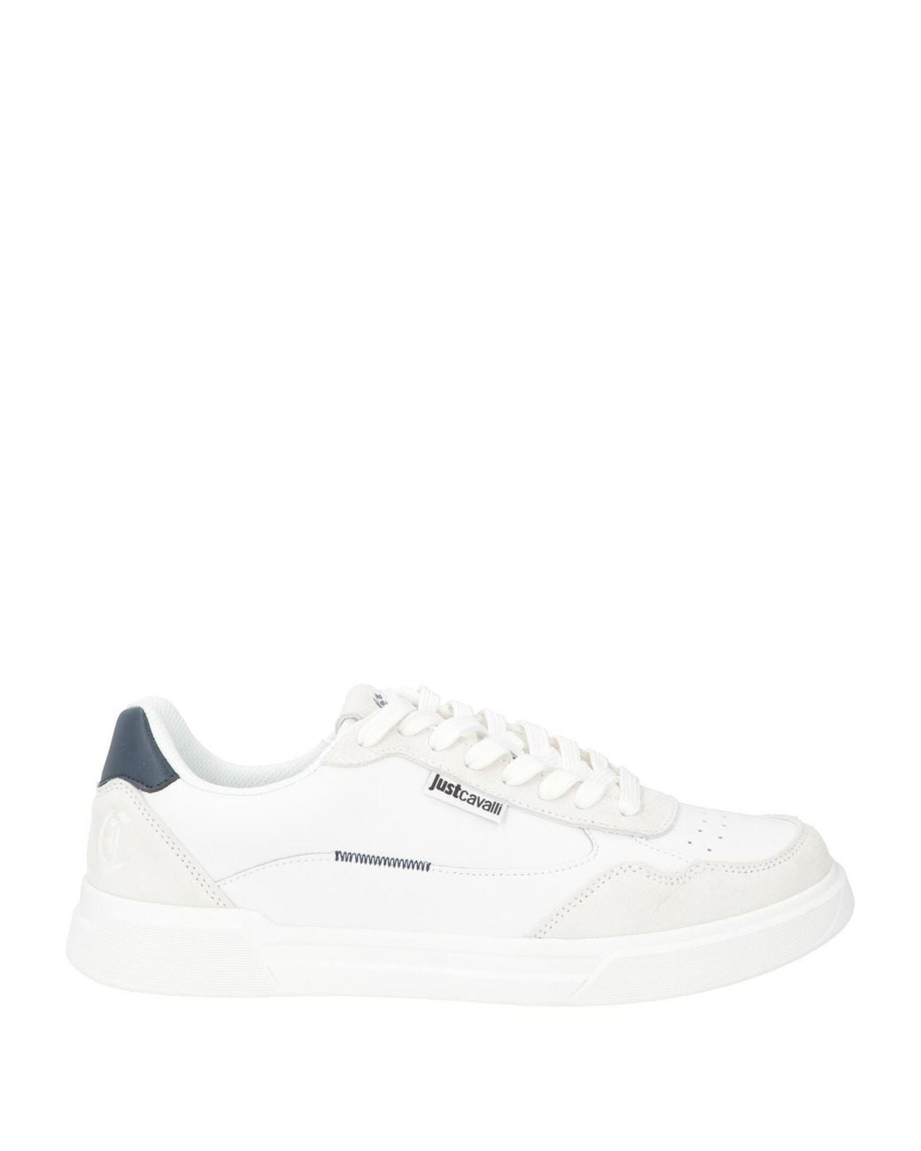 Just Cavalli White Sneakers Leather for men