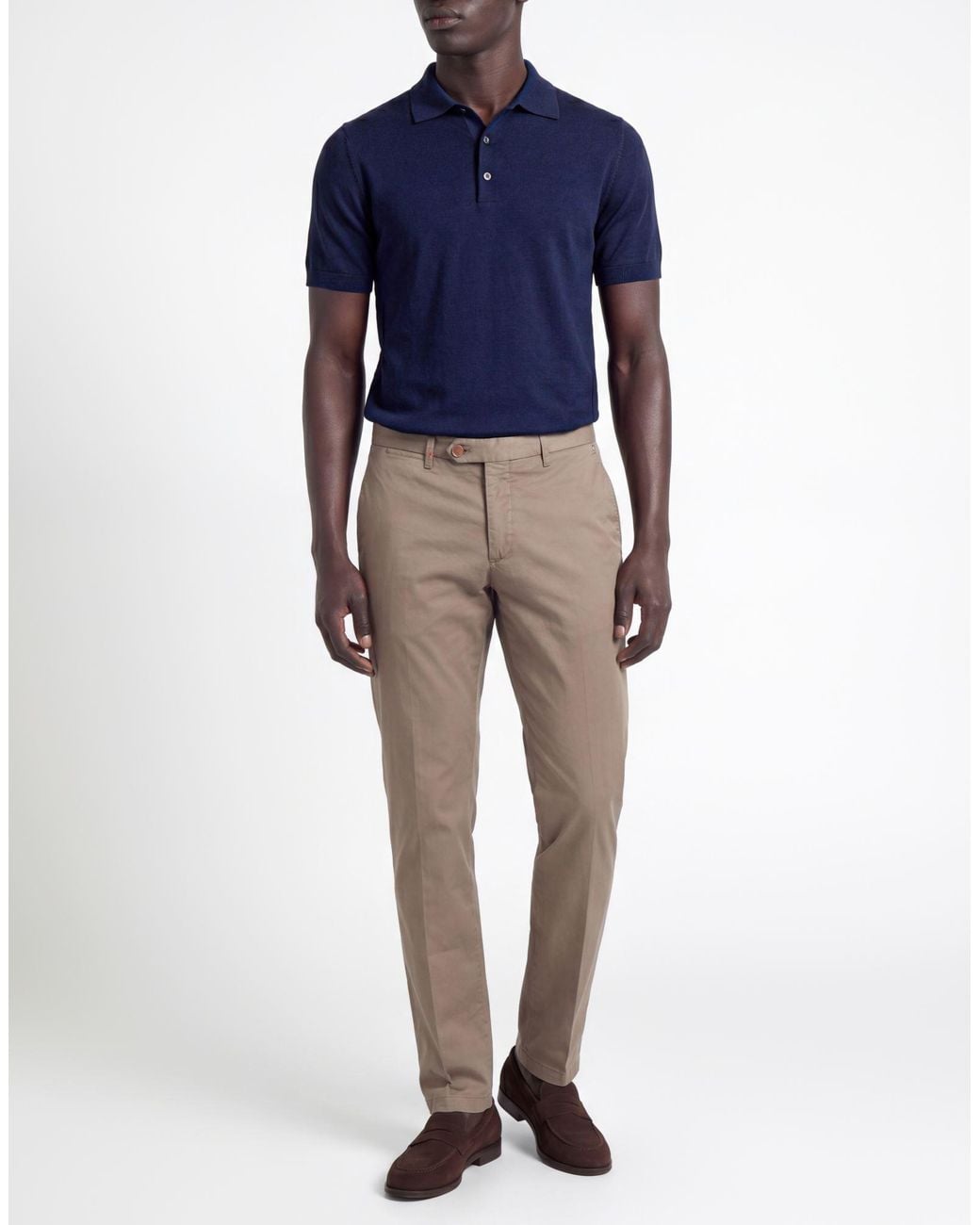 Kiton Gray Trouser for men