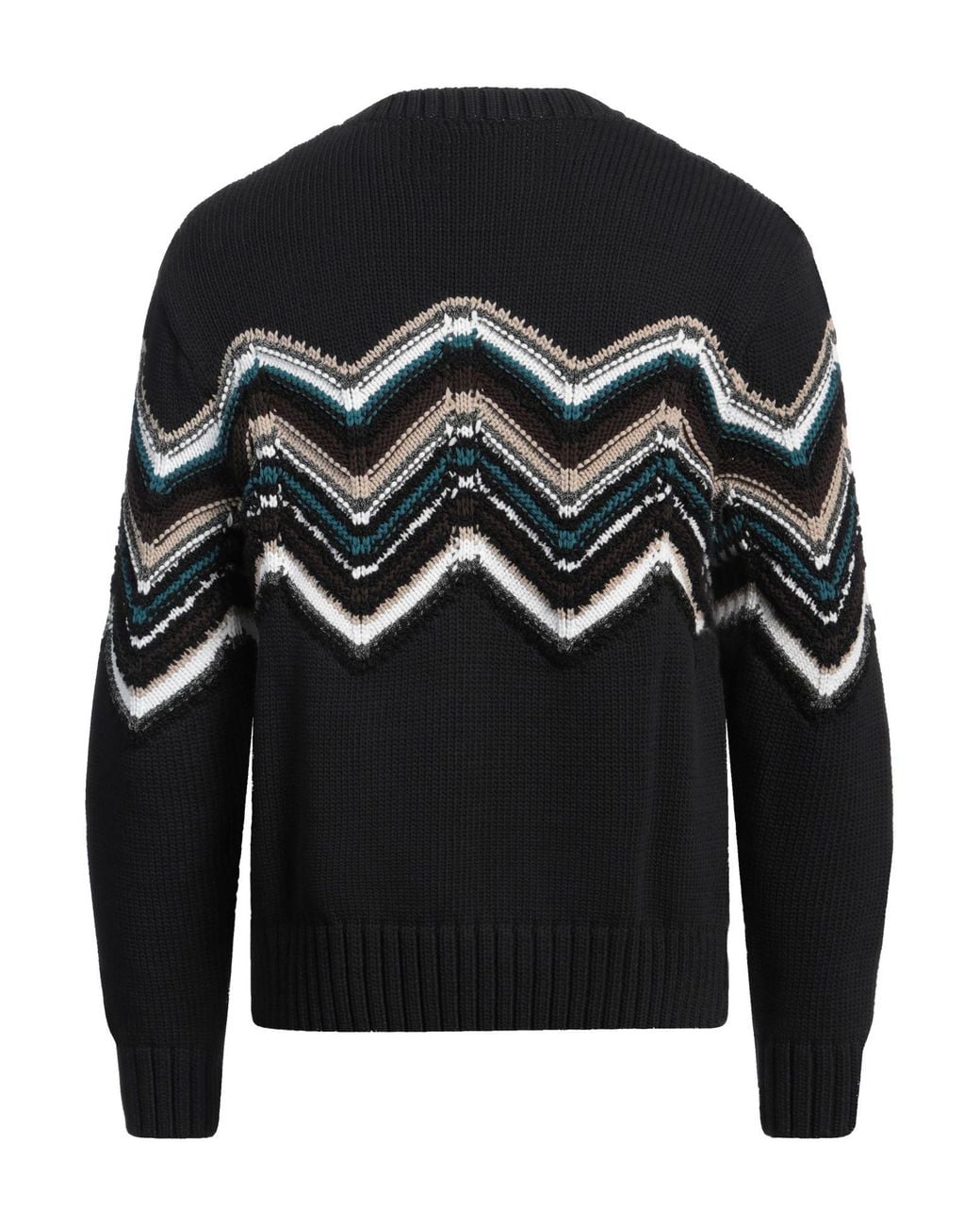Missoni Black Sweater Cotton, Wool, Viscose, Polyamide for men