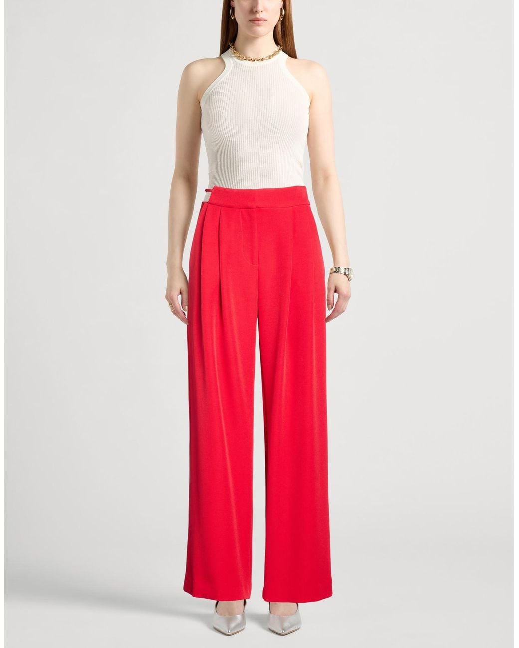 Just Cavalli Red Pants