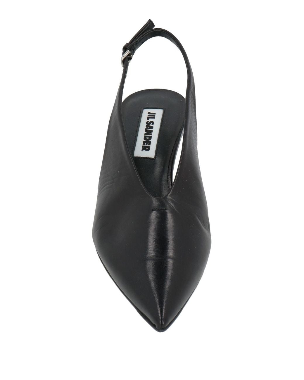 Jil Sander Gray Pumps Leather