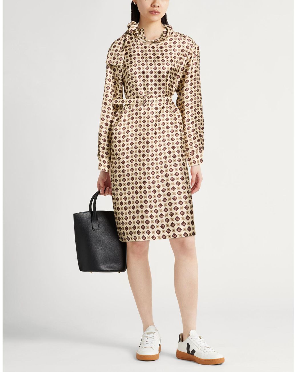 P.A.R.O.S.H. Natural P.A.R.O..H. Midi Dress