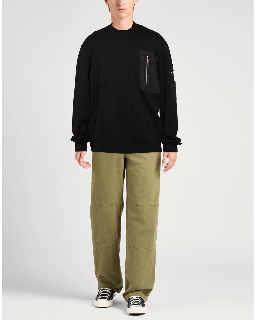 CoSTUME NATIONAL Black Sweatshirt for men