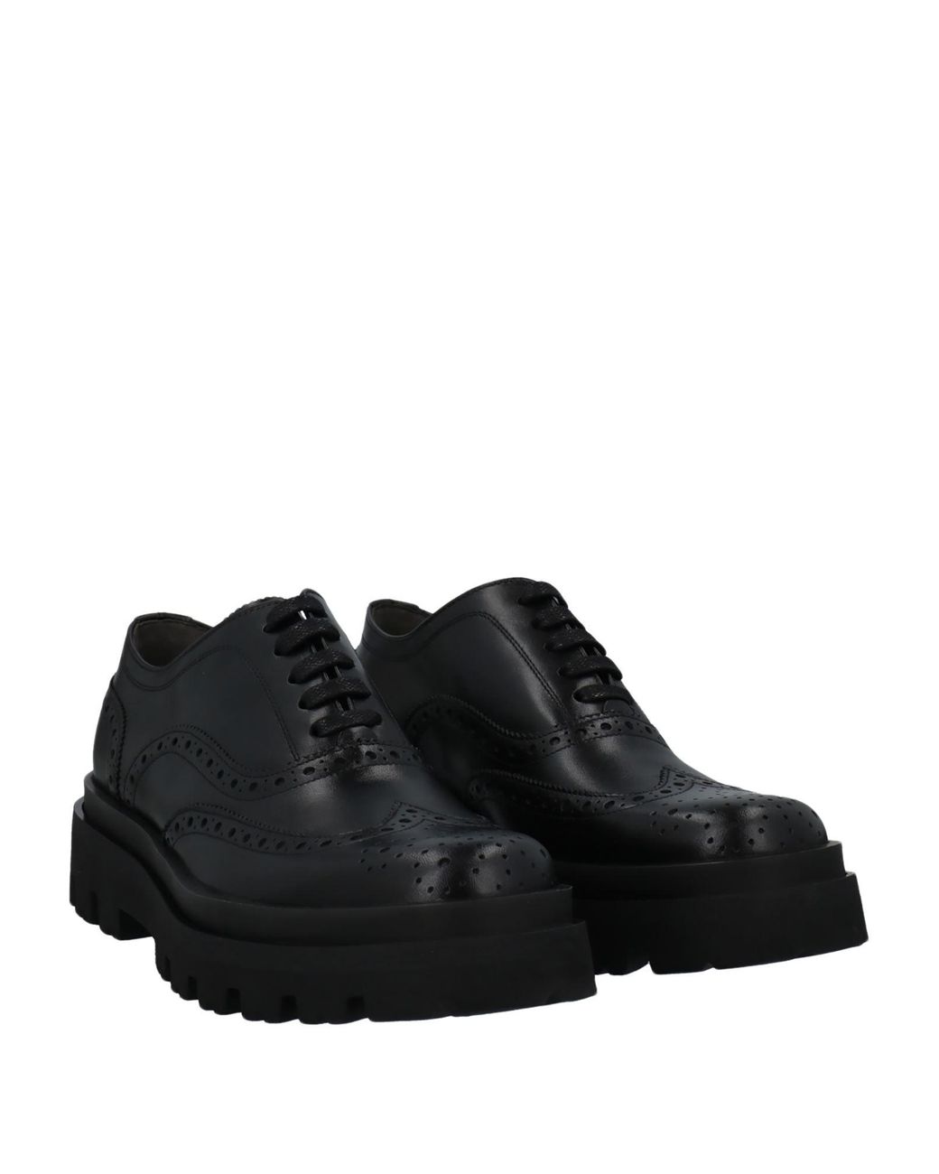 Sergio Rossi Black Lace-up Shoes for men