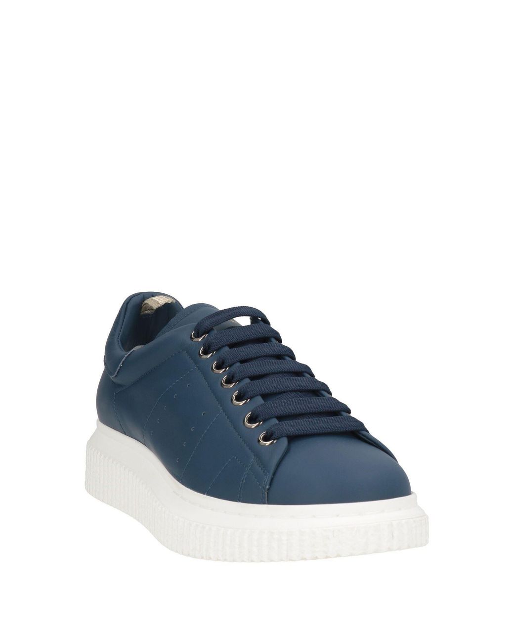Officine Creative Blue Midnight Sneakers Leather for men