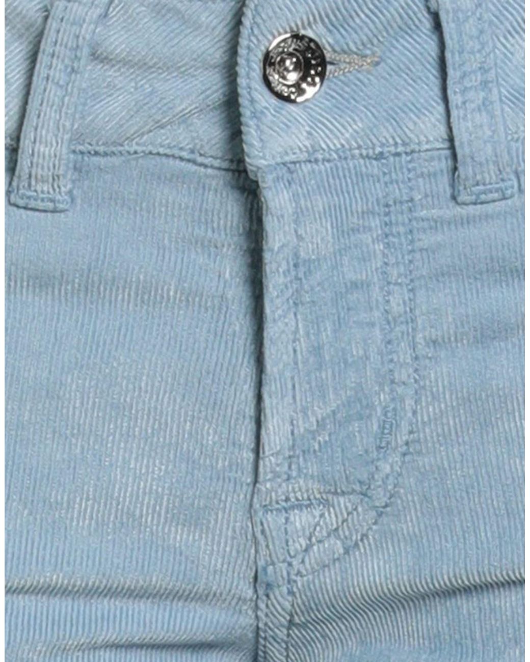 Jacob Cohen Blue Pants Cotton, Nylon, Elastane