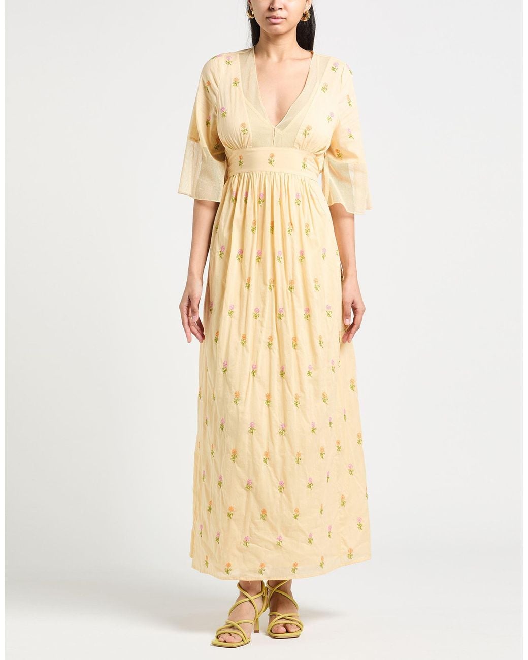 Antik Batik Metallic Maxi Dress