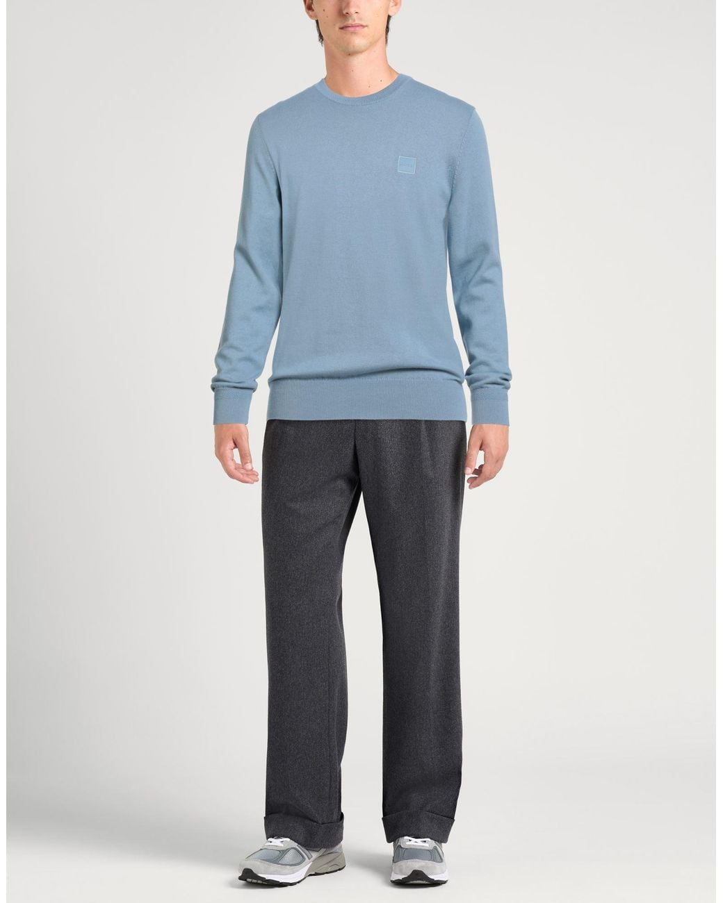 Boss Blue Sweaters for men