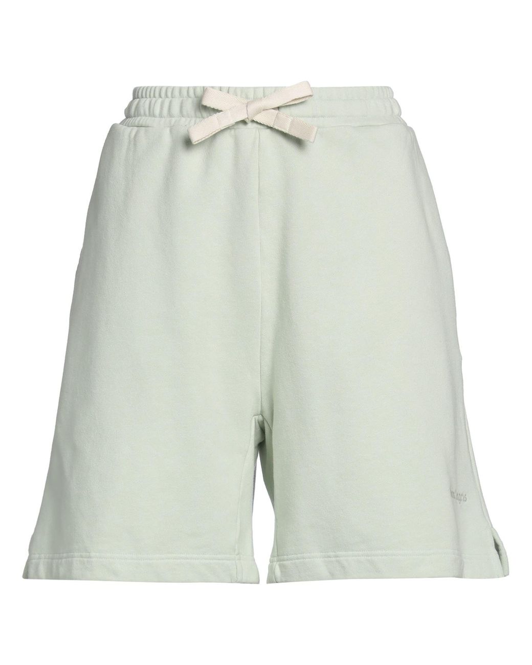 Palm Angels Green Shorts & Bermuda Shorts Cotton
