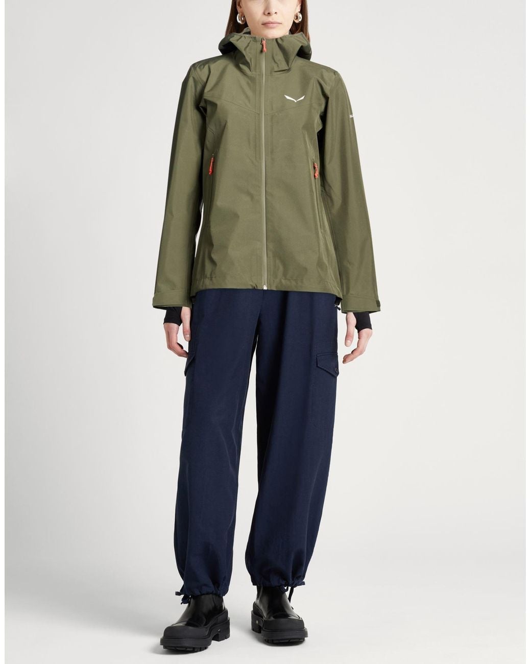 Salewa Green Puez Gtx 3L Epe Jacket Military Jacket Recycled Polyester
