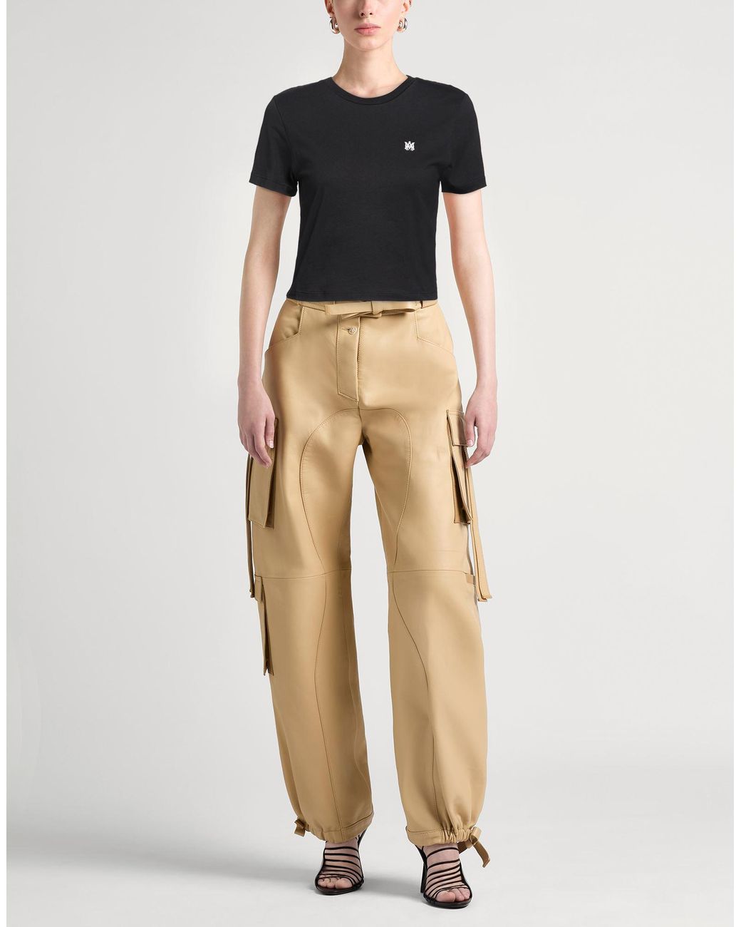 Amiri Black T-Shirt Cotton