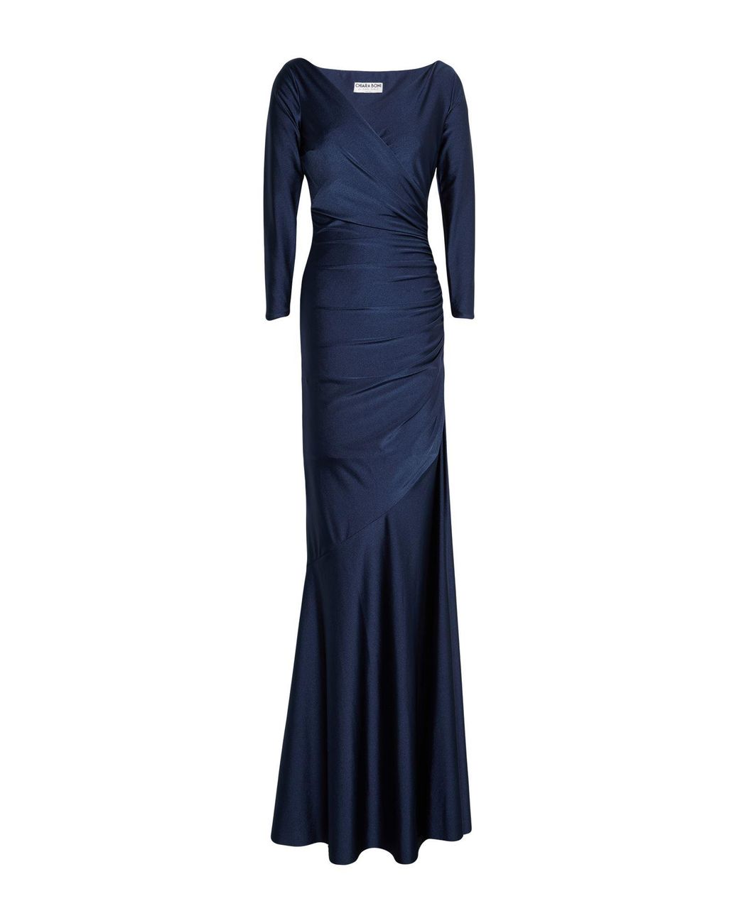 La Petite Robe Di Chiara Boni Blue Maxi Dress Polyamide, Elastane