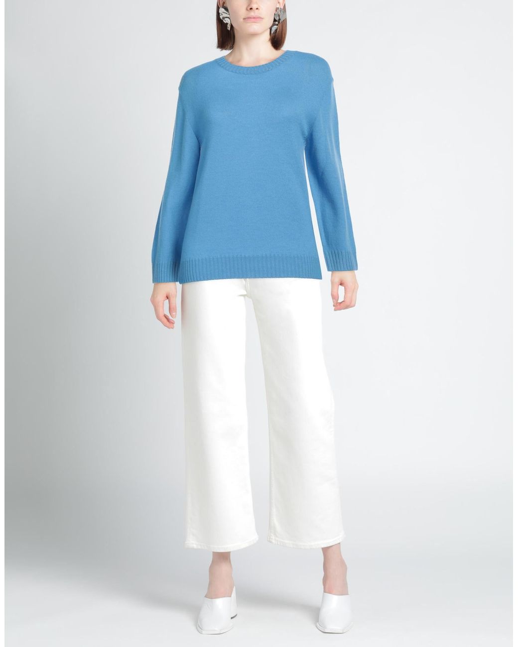 Jil Sander Blue Jumper