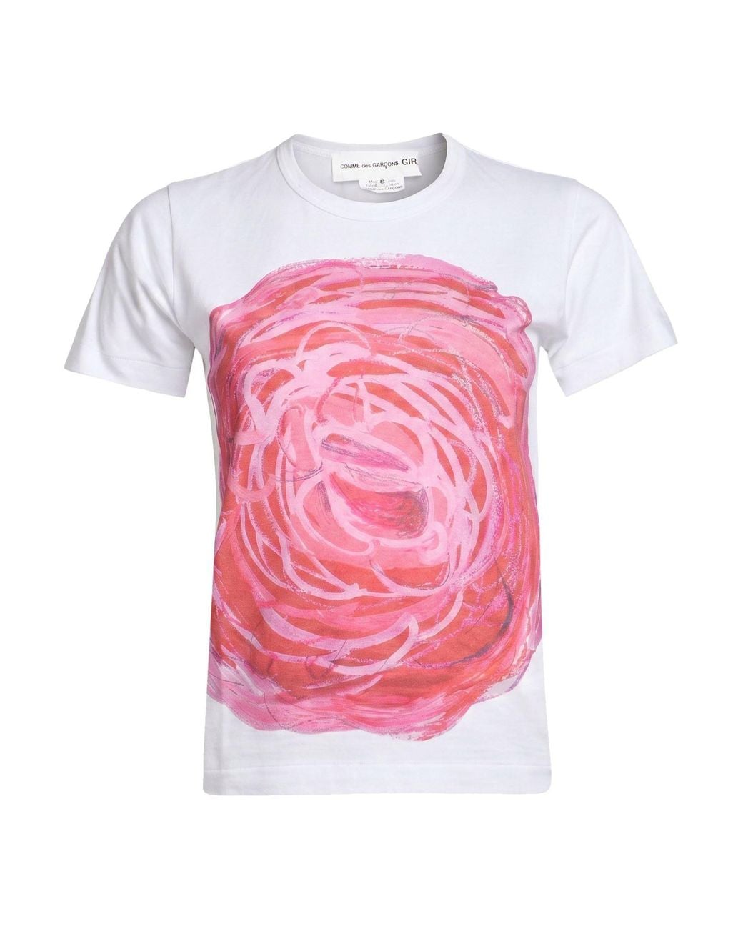 Comme des Garçons Pink T-Shirt Cotton
