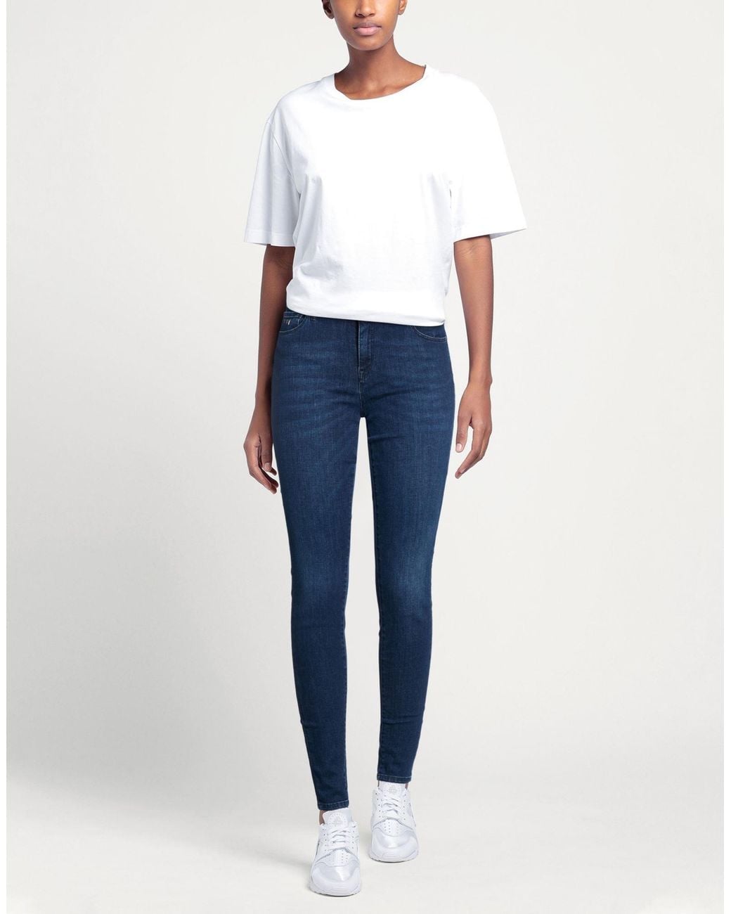 Tramarossa Blue Jeans Cotton, Polyester, Elastane