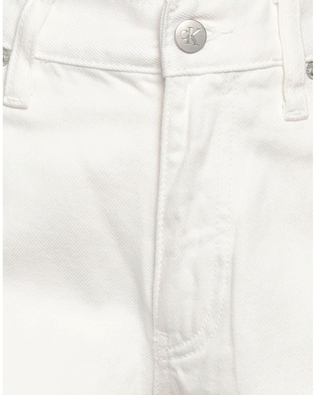 Calvin Klein White Jeans