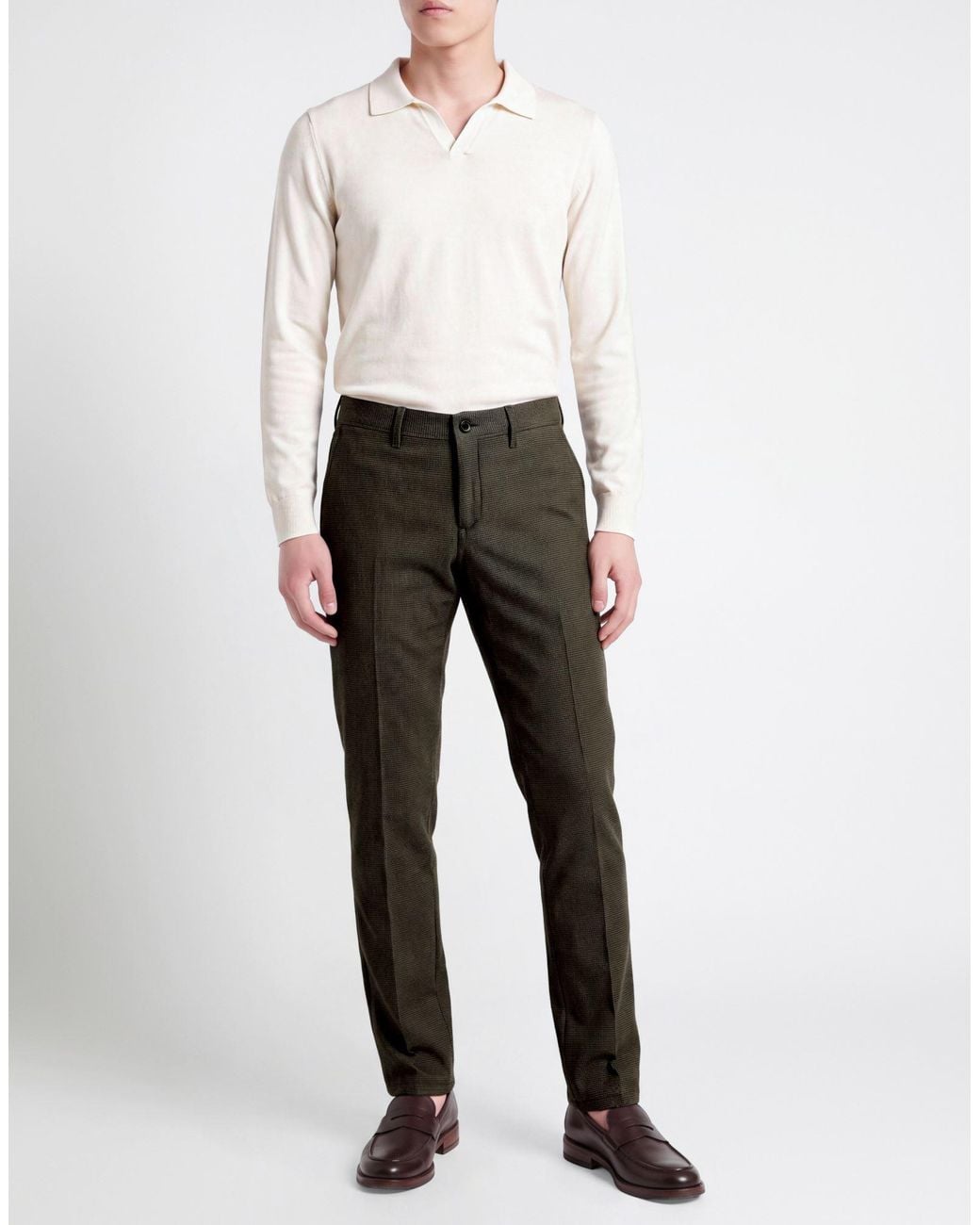 Incotex Gray Trouser for men