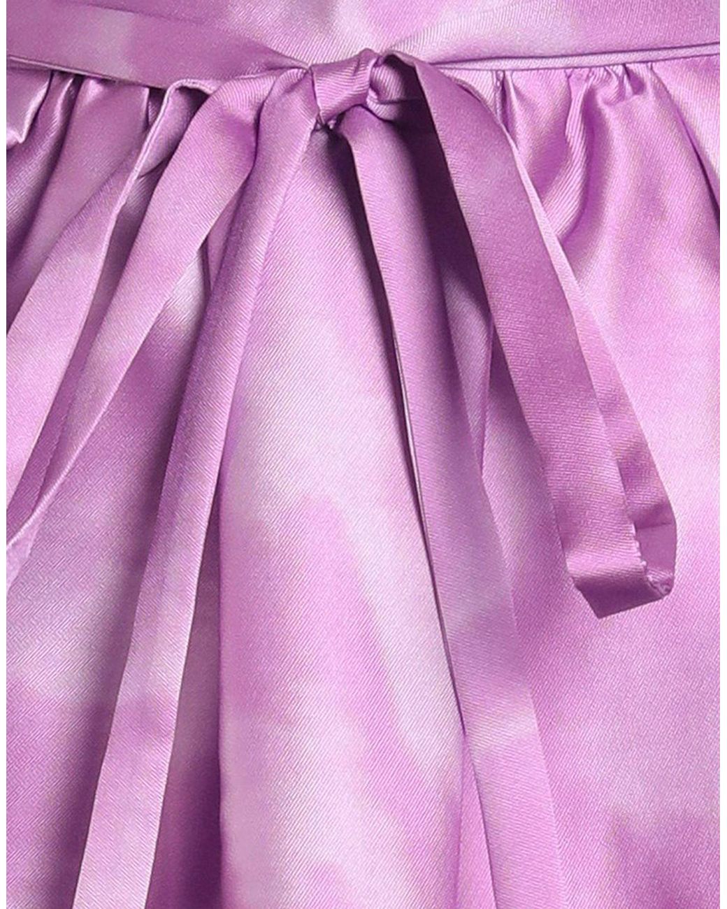 MSGM Purple Mini Skirt