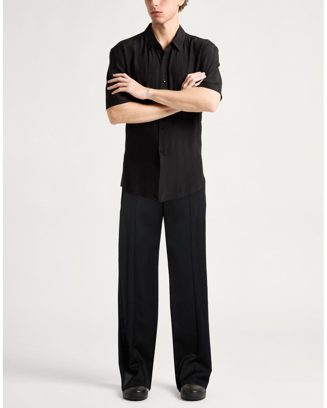 McQueen Black Pants for men