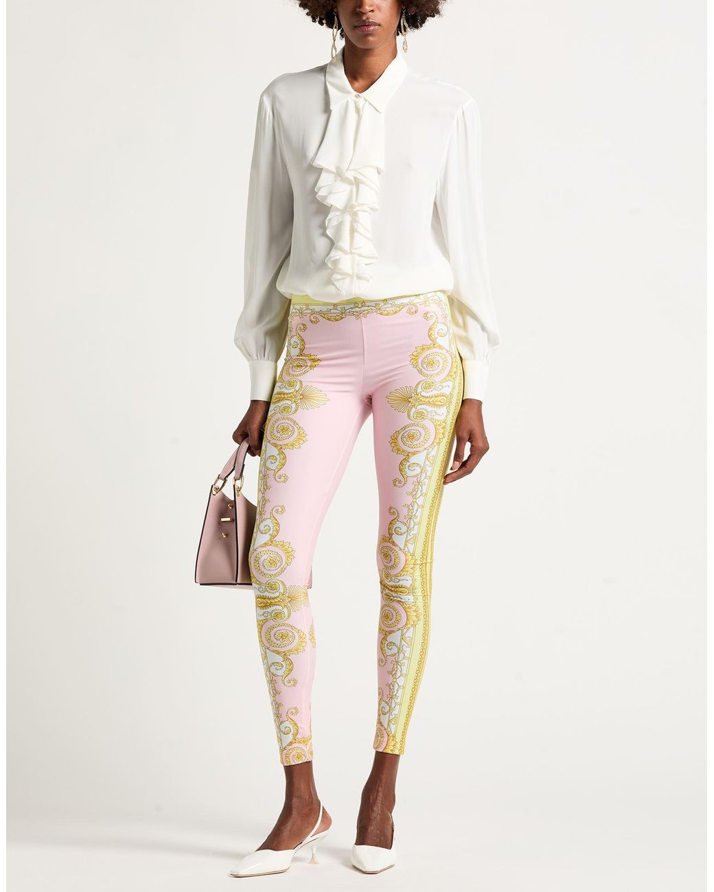 Versace Pink Leggings