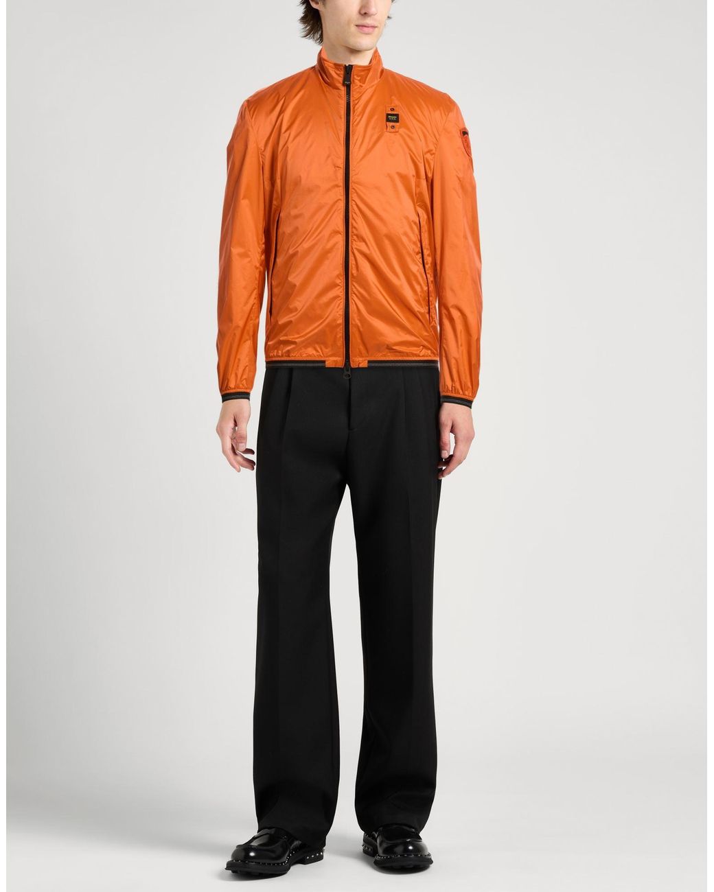 Blauer Orange Jacket for men