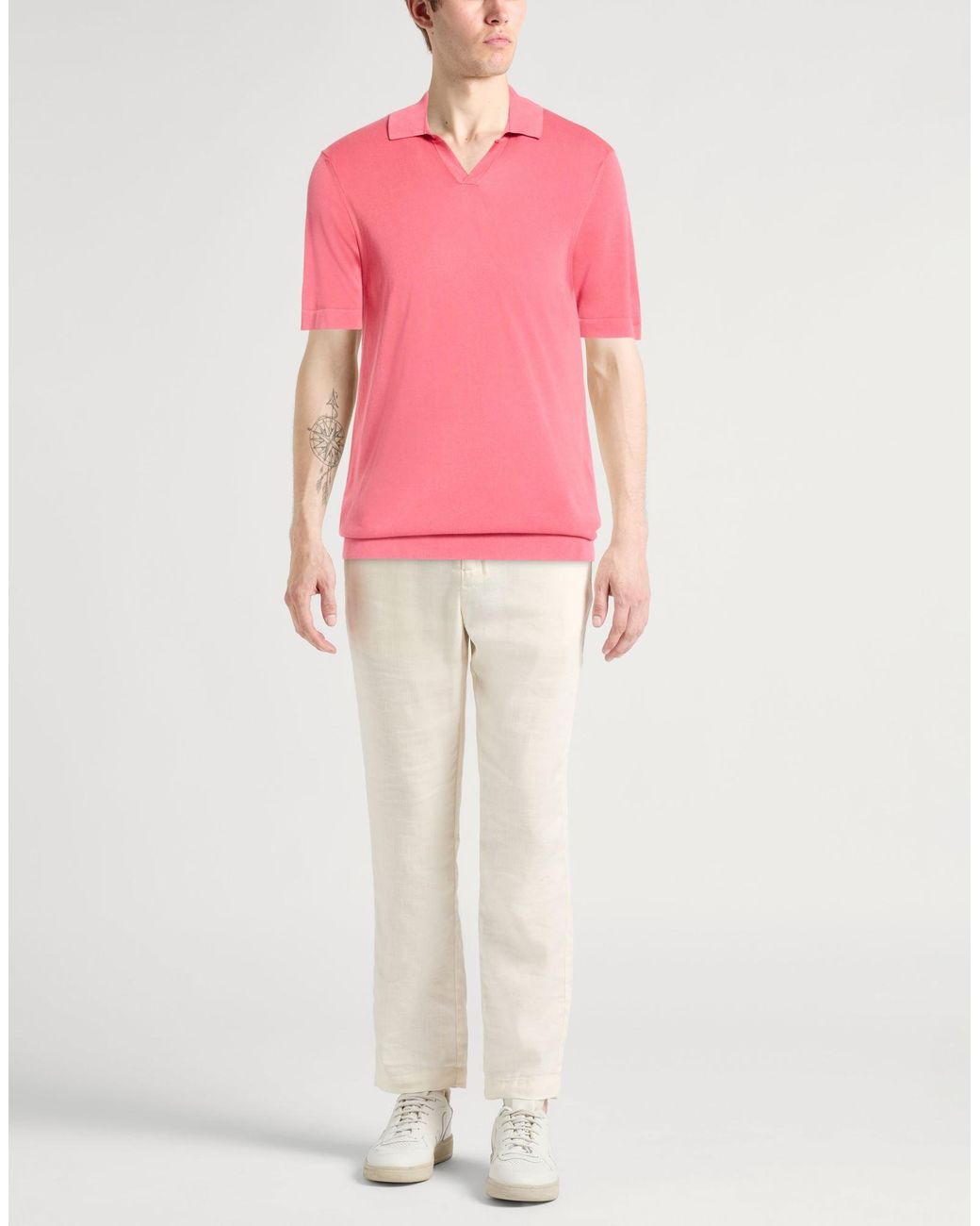Pullover di Drumohr in Pink da Uomo